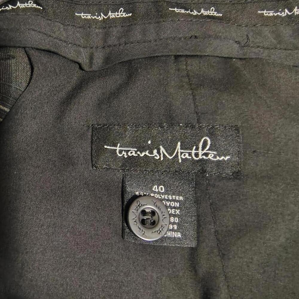 Travis Mathew Mens Gray Plaid Performance Golf Shorts Size 40 Chinos Preppy - Picture 5 of 6